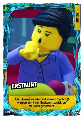 NINJAGO Trading Card Game (German) Series 7 - # 179 Erstaunt