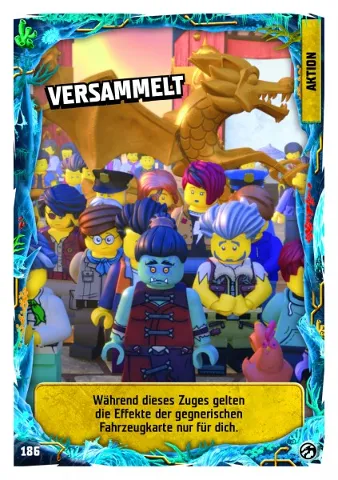 NINJAGO Trading Card Game (German) Series 7 - # 186 Versammelt