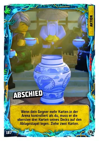 NINJAGO Trading Card Game (German) Series 7 - # 187 Abschied