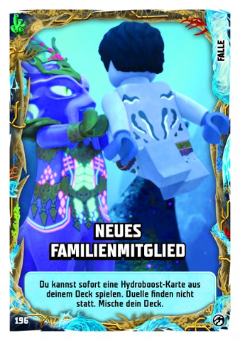 NINJAGO Trading Card Game (German) Series 7 - # 196 Neues Familienmitglied