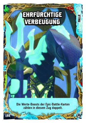 NINJAGO Trading Card Game (German) Series 7 - # 198 Ehrfürchtige Verbeugung
