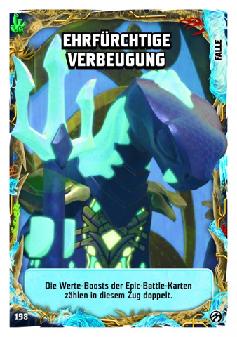 NINJAGO Trading Card Game (German) Series 7 - # 198 Ehrfürchtige Verbeugung