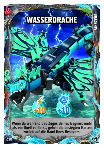 NINJAGO Trading Card Game (German) Series 7 - # 210 Wasserdrache