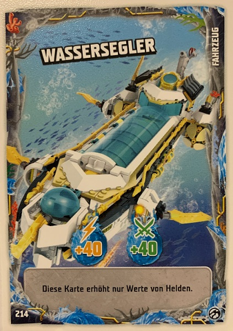NINJAGO Trading Card Game (German) Series 7 - # 214 Wassersegler