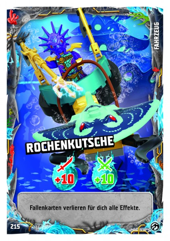 NINJAGO Trading Card Game (German) Series 7 - # 215 Rochenkutsche