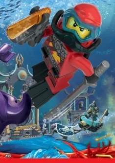 NINJAGO Trading Card Game (German) Series 7 - # 233 Puzzle Piece