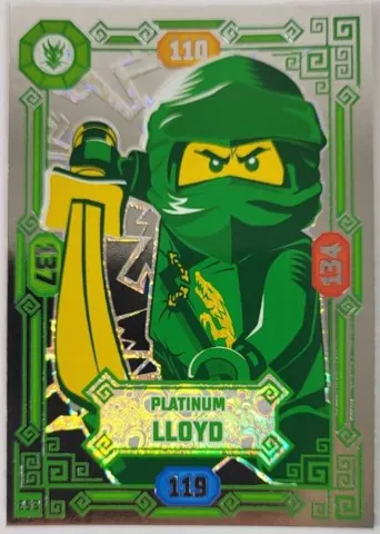 NINJAGO Trading Card Game (German) Series 7 - # 253 Platinum Lloyd