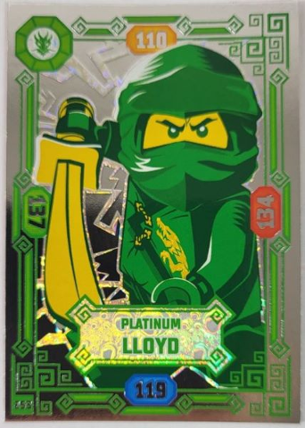 NINJAGO Trading Card Game (German) Series 7 - # 253 Platinum Lloyd