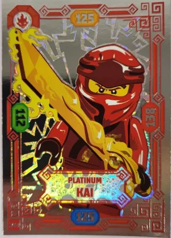 NINJAGO Trading Card Game (German) Series 7 - # 254 Platinum Kai