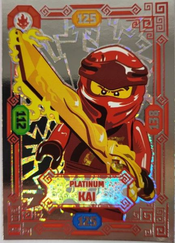 NINJAGO Trading Card Game (German) Series 7 - # 254 Platinum Kai