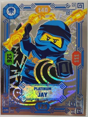 NINJAGO Trading Card Game (German) Series 7 - # 255 Platinum Jay