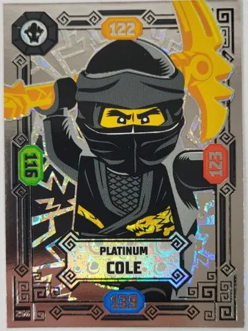 NINJAGO Trading Card Game (German) Series 7 - # 256 Platinum Cole