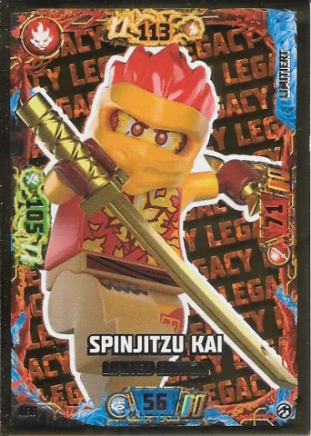 NINJAGO Trading Card Game (German) Series 7 - # LE6 Spinjitzu Kai Limited Edition
