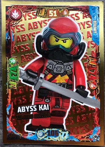 NINJAGO Trading Card Game (English) Series 7 - # LE5 Abyss Kai Limited Edition