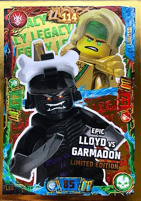 NINJAGO Trading Card Game (English) Series 7 - # LE6 Epic Lloyd vs Garmadon Limited Edition