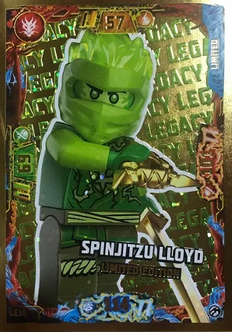 NINJAGO Trading Card Game (English) Series 7 - # LE10 Spinjitzu Lloyd Limited Edition