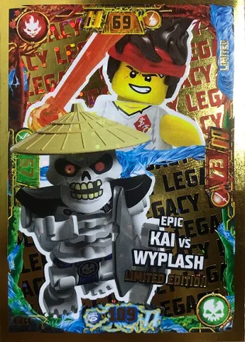 NINJAGO Trading Card Game (English) Series 7 - # LE11 Epic Kai vs Wyplash Limited Edition