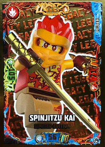 NINJAGO Trading Card Game (English) Series 7 - # LE14 Spinjitzu Kai Limited Edition