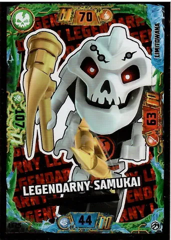 NINJAGO Trading Card Game (Polish) Series 7 - # LE25 Legendarny Samukai Edycja Limitowana