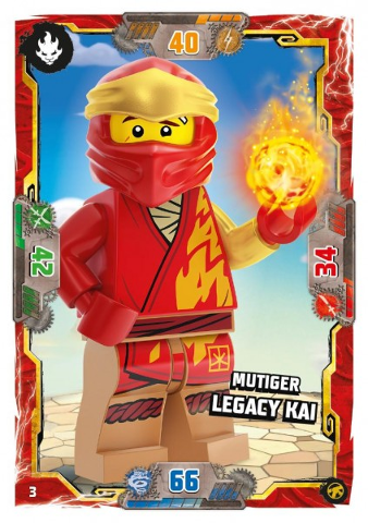 NINJAGO Trading Card Game (German) Series 8 (Next Level) - # 3 Mutiger Legacy Kai