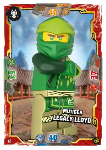 NINJAGO Trading Card Game (German) Series 8 (Next Level) - # 12 Mutiger Legacy Lloyd