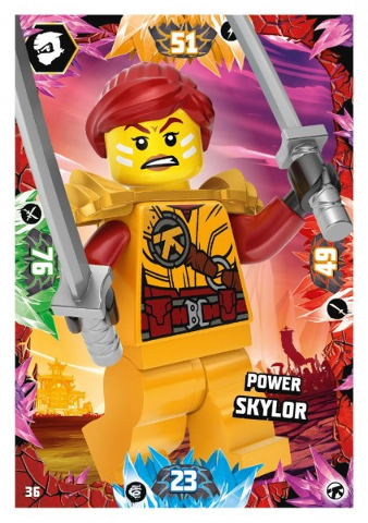 NINJAGO Trading Card Game (German) Series 8 (Next Level) - # 36 Power Skylor