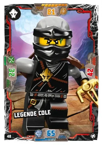 NINJAGO Trading Card Game (German) Series 8 (Next Level) - # 48 Legende Cole