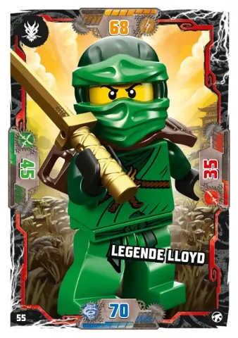 NINJAGO Trading Card Game (German) Series 8 (Next Level) - # 55 Legende Lloyd