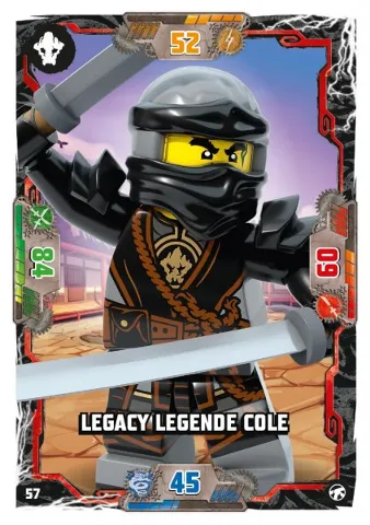 NINJAGO Trading Card Game (German) Series 8 (Next Level) - # 57 Legacy Legende Cole