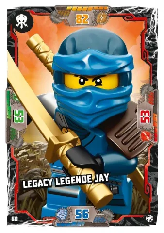 NINJAGO Trading Card Game (German) Series 8 (Next Level) - # 60 Legacy Legende Jay