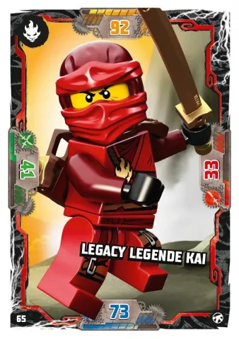 NINJAGO Trading Card Game (German) Series 8 (Next Level) - # 65 Legacy Legende Kai