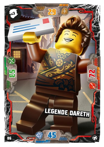 NINJAGO Trading Card Game (German) Series 8 (Next Level) - # 86 Legende Dareth