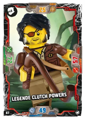 NINJAGO Trading Card Game (German) Series 8 (Next Level) - # 87 Legende Clutch Powers