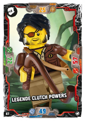 NINJAGO Trading Card Game (German) Series 8 (Next Level) - # 87 Legende Clutch Powers