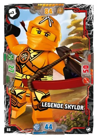NINJAGO Trading Card Game (German) Series 8 (Next Level) - # 88 Legende Skylor