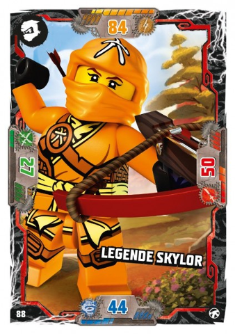 NINJAGO Trading Card Game (German) Series 8 (Next Level) - # 88 Legende Skylor