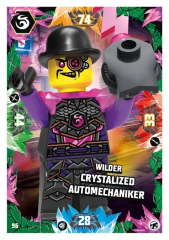 NINJAGO Trading Card Game (German) Series 8 (Next Level) - # 96 Wilder Crystalized Automechaniker