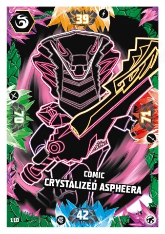 NINJAGO Trading Card Game (German) Series 8 (Next Level) - # 110 Comic Crystalized Aspheera
