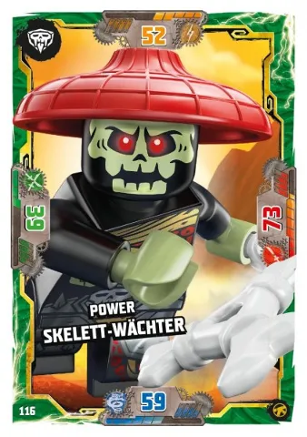 NINJAGO Trading Card Game (German) Series 8 (Next Level) - # 116 Power Skelett-Wächter
