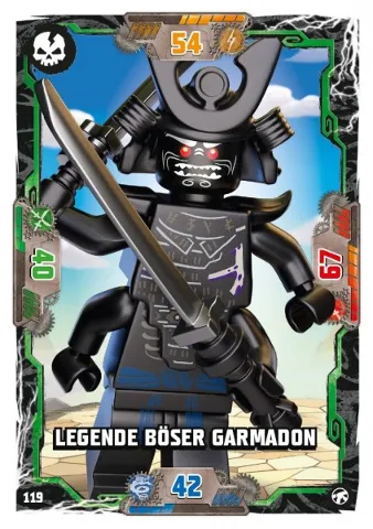 NINJAGO Trading Card Game (German) Series 8 (Next Level) - # 119 Legende Böser Garmadon