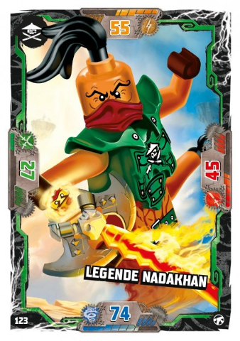 NINJAGO Trading Card Game (German) Series 8 (Next Level) - # 123 Legende Nadakhan
