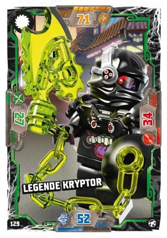 NINJAGO Trading Card Game (German) Series 8 (Next Level) - # 129 Legende Kryptor