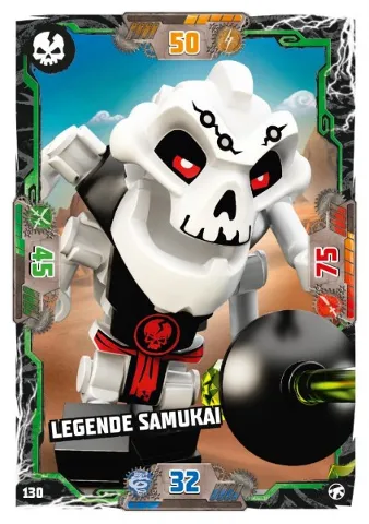 NINJAGO Trading Card Game (German) Series 8 (Next Level) - # 130 Legende Samukai