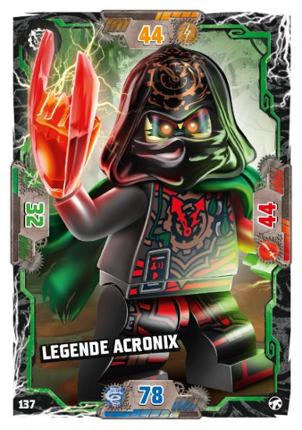 NINJAGO Trading Card Game (German) Series 8 (Next Level) - # 137 Legende Acronix