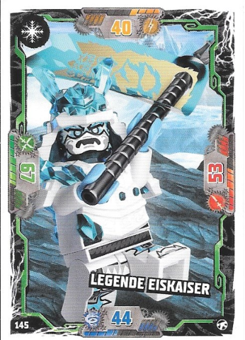NINJAGO Trading Card Game (German) Series 8 (Next Level) - # 145 Legende Eiskaiser
