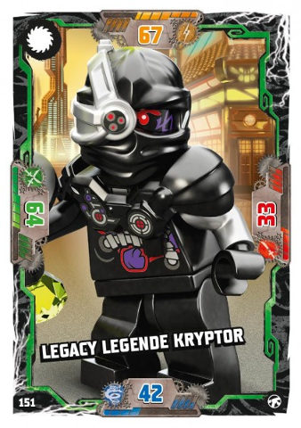 NINJAGO Trading Card Game (German) Series 8 (Next Level) - # 151 Legacy Legende Kryptor