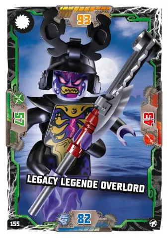 NINJAGO Trading Card Game (German) Series 8 (Next Level) - # 155 Legacy Legende Overlord