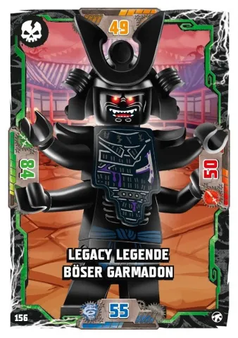 NINJAGO Trading Card Game (German) Series 8 (Next Level) - # 156 Legacy Legende Böser Garmadon