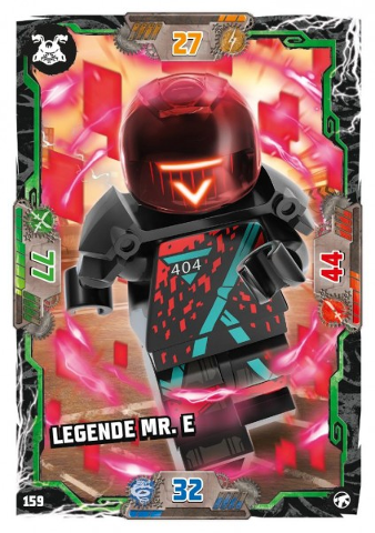 NINJAGO Trading Card Game (German) Series 8 (Next Level) - # 159 Legende Mr. E