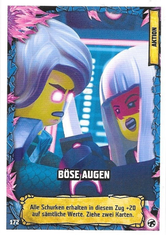 NINJAGO Trading Card Game (German) Series 8 (Next Level) - # 172 Böse Augen